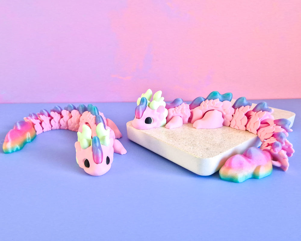 Large Kaida Dragon  [Pink Rainbow]