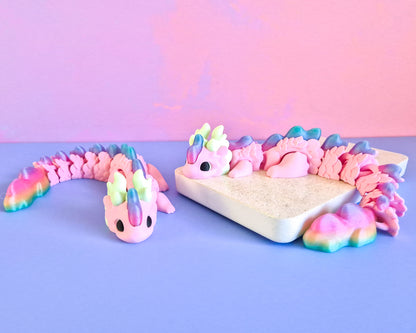 Large Kaida Dragon  [Pink Rainbow]
