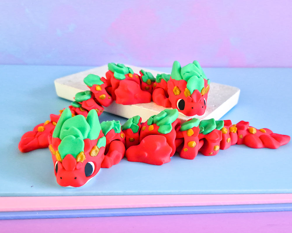 Large Petal Dragon [Strawberry]