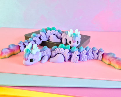 Large Kaida Dragon  [Lilac Rainbow]