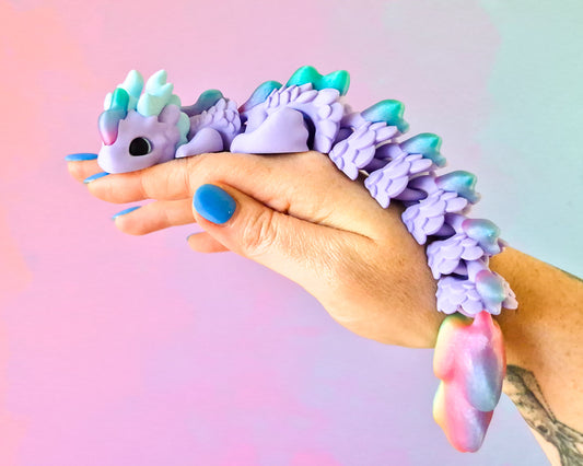 Large Kaida Dragon  [Lilac Rainbow]