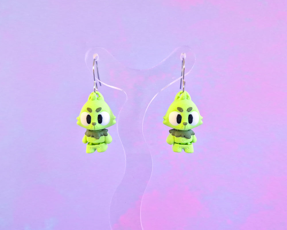 Baby Grinch Earrings