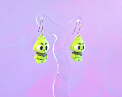 Baby Grinch Earrings