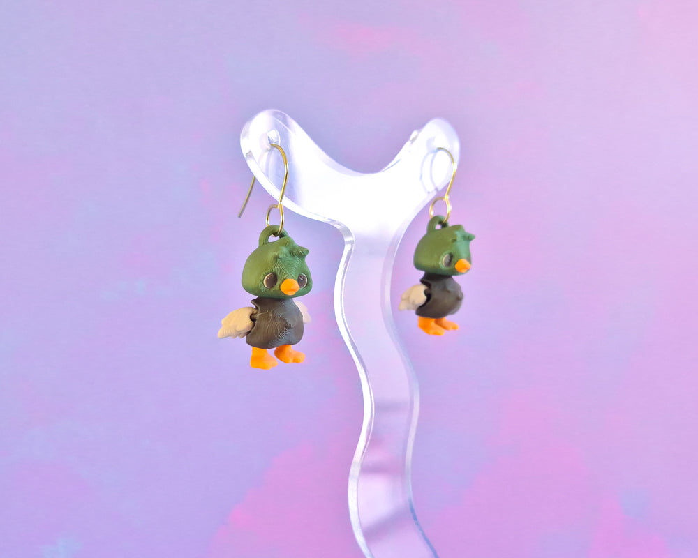 Baby Mallard Earrings