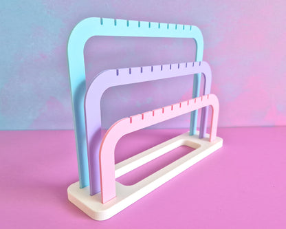 Earring Stand [Multi-Coloured Pastel]