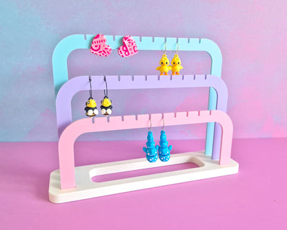 Earring Stand [Multi-Coloured Pastel]