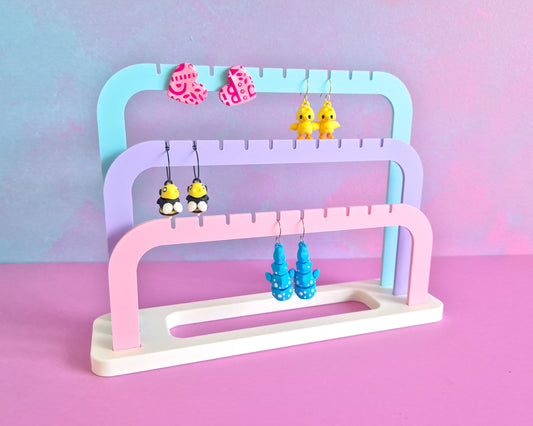 Earring Stand [Multi-Coloured Pastel]