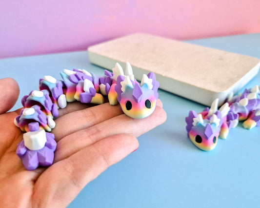 Small Rocky Dragon [Rainbow]
