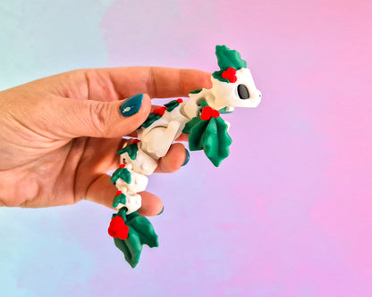 Small Holly Dragon [Pudding]