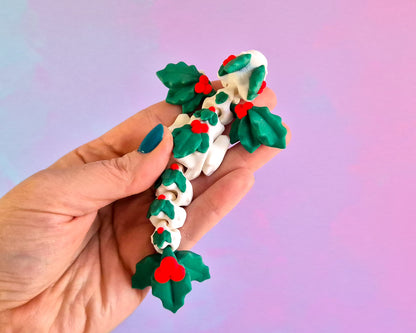 Small Holly Dragon [Pudding]