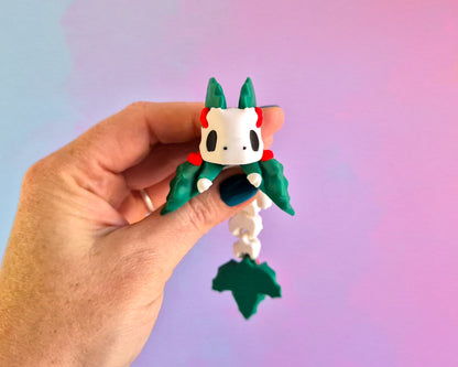 Small Holly Dragon [Pudding]