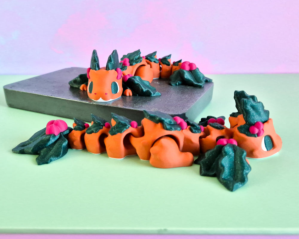 Med Holly Dragon [Gingerbread]