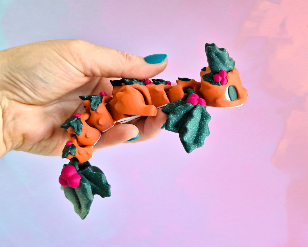 Med Holly Dragon [Gingerbread]