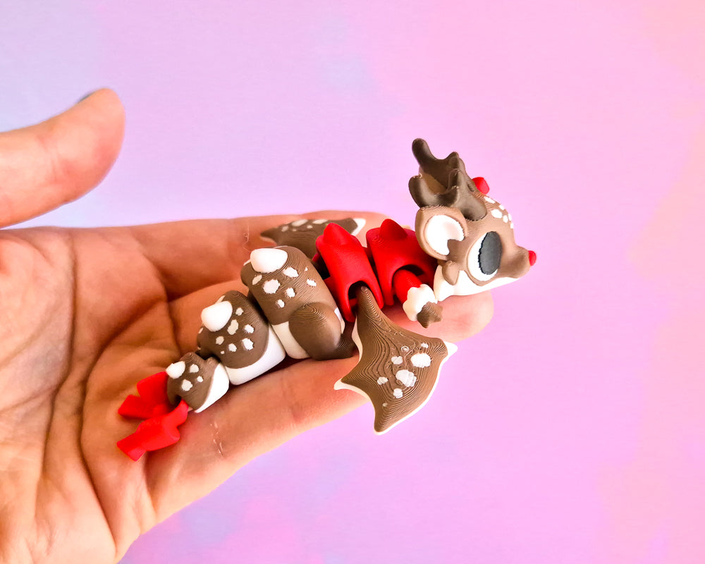 Reindeer Dragon & Reindeer Egg