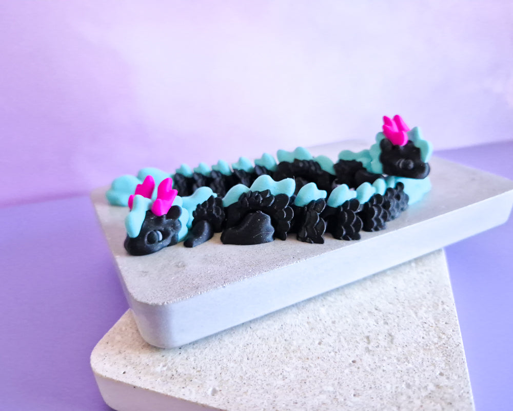 Small Kaida Dragon [Sparkle Aqua]