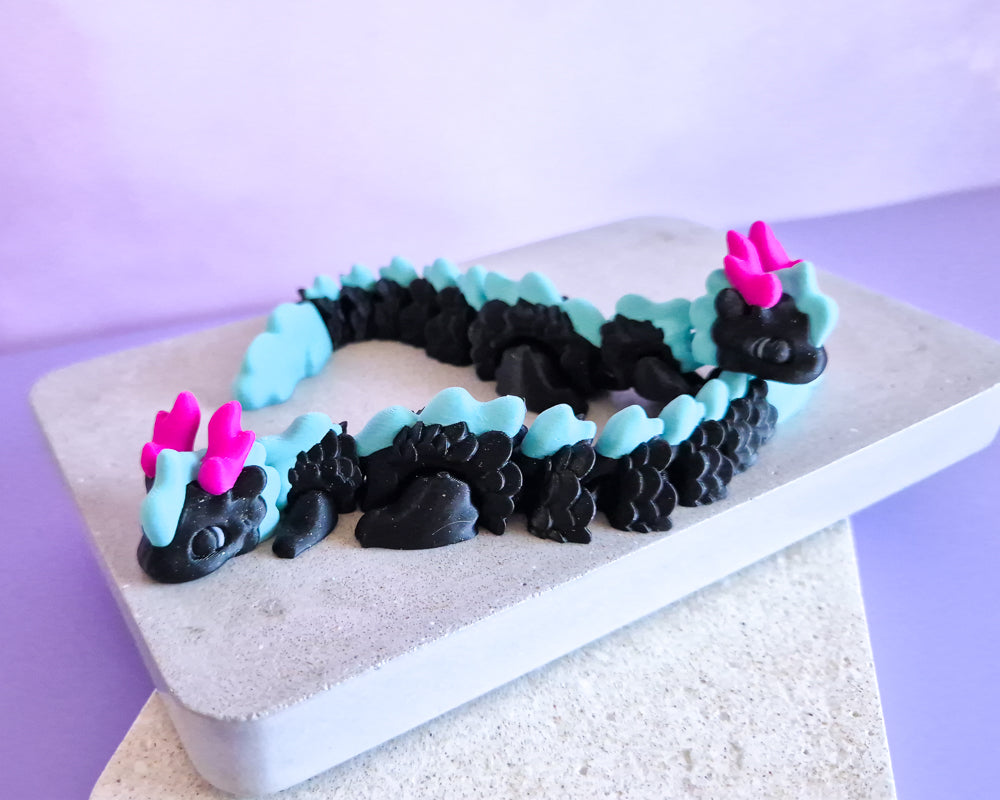 Small Kaida Dragon [Sparkle Aqua]