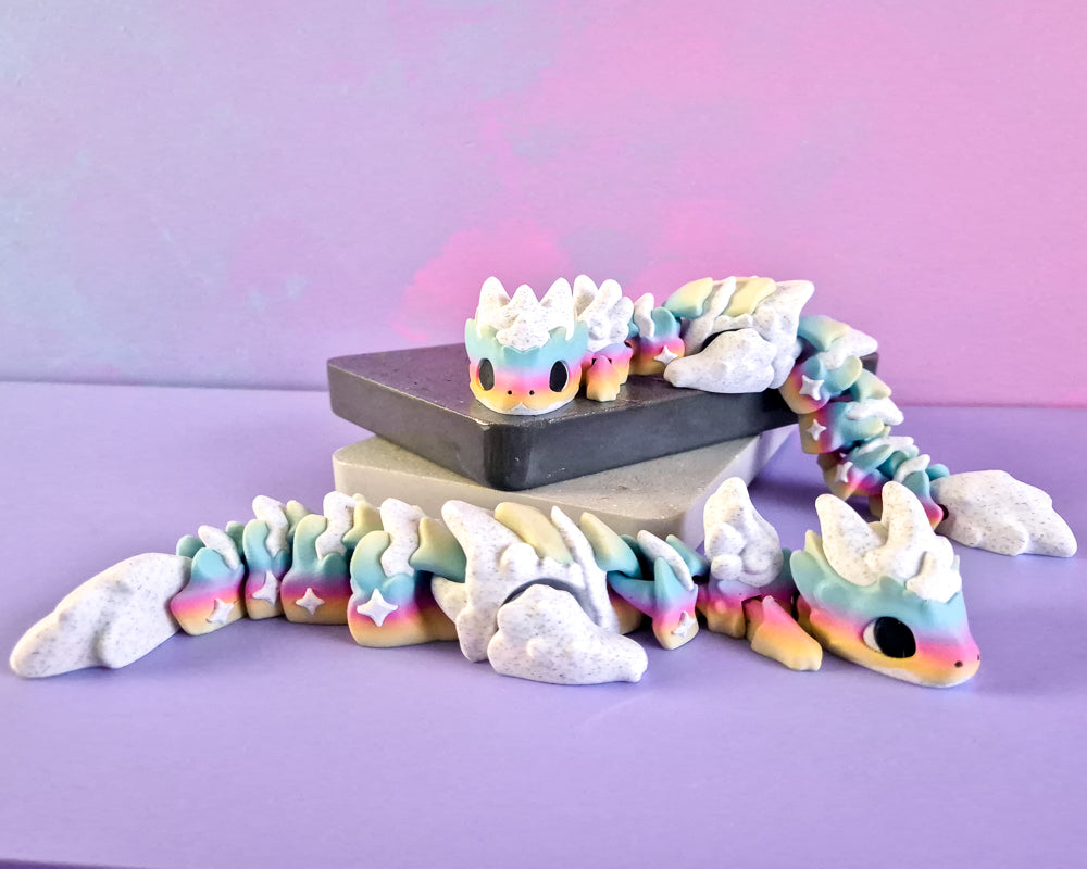 Large Nyx Dragon [Stone Rainbow]