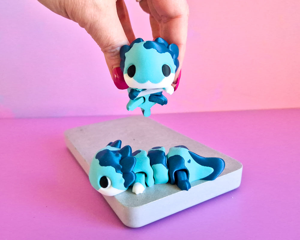 Axolotl [Aqua Splotch]