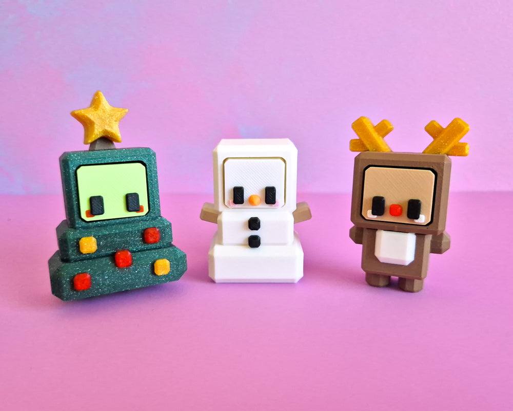 Xmas 8-Bit Clicker – Friend Shaped