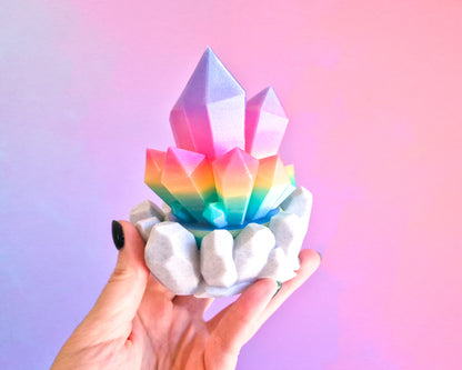 Rainbow Crystal Lamp