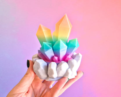 Rainbow Crystal Lamp