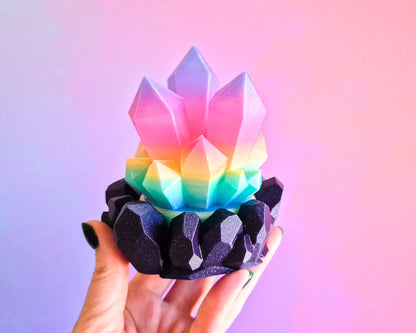 Rainbow Crystal Lamp