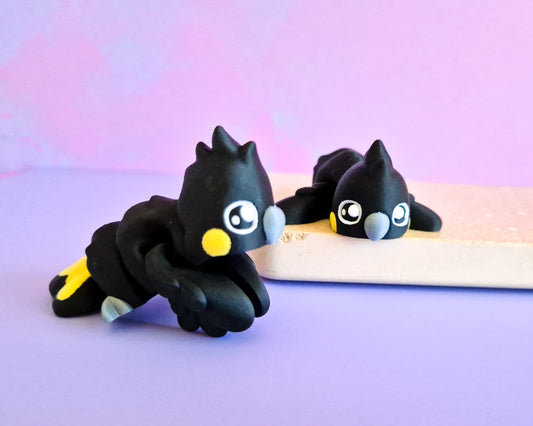 Black Cockatoo [Yellow Tailed]