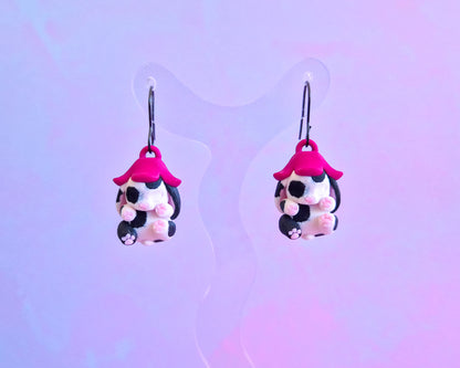 Sleep Bunny Earrings [Spotted]