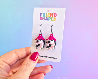 Sleep Bunny Earrings [Spotted]