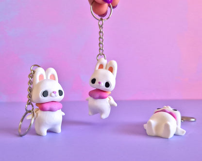 Bunny Keychain [White]