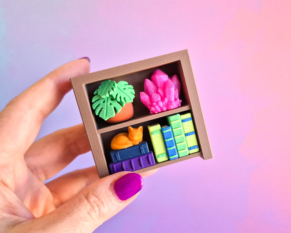 Mini Bookshelf Clicker [Brights]