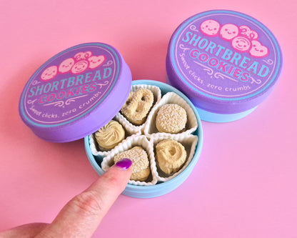 Shortbread Tin Clicker [Pastels]