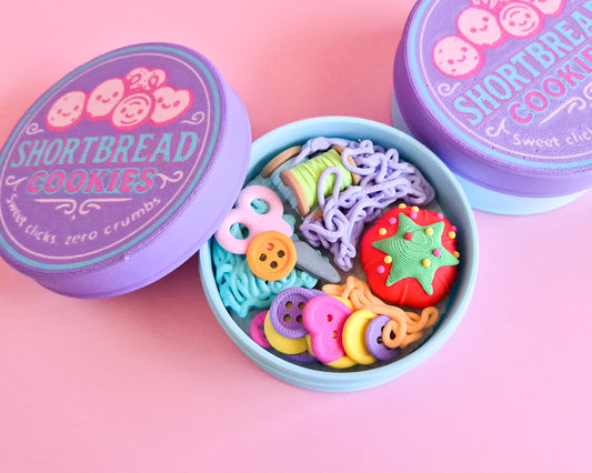 Sewing Tin Clicker [Pastel]