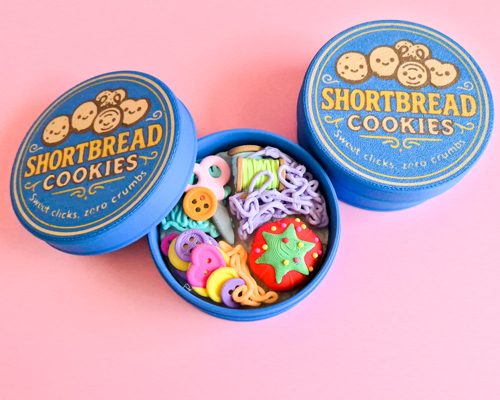 Sewing Tin Clicker [Classic Blue]