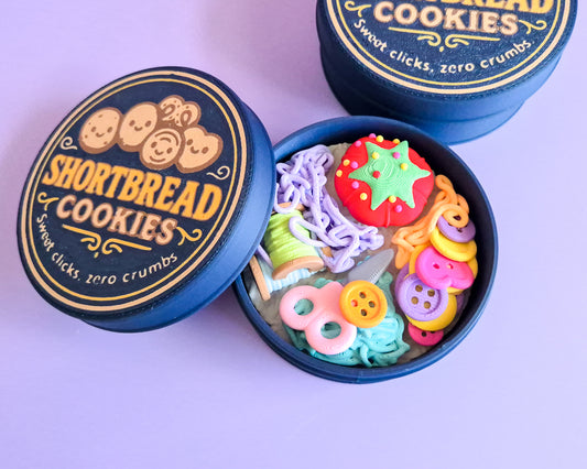 Sewing Tin Clicker [Navy]