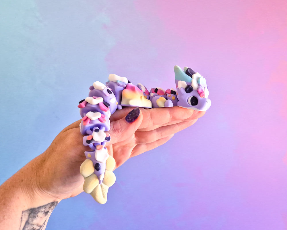 Large Petal Dragon [Rainbow]