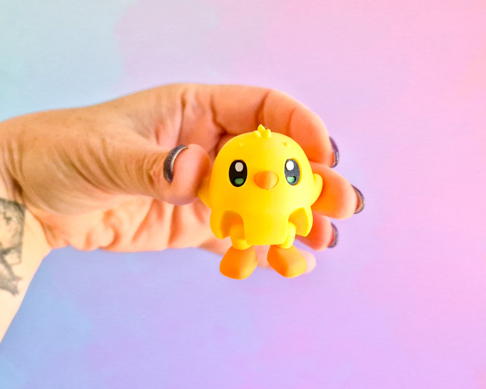 Chick with Eggshell