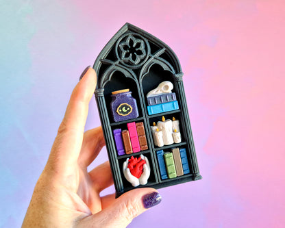 Gothic Bookshelf Clicker [Alchemy]