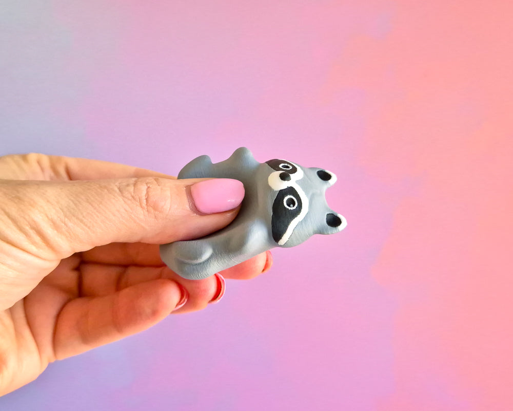 Raccoon Worry Stone