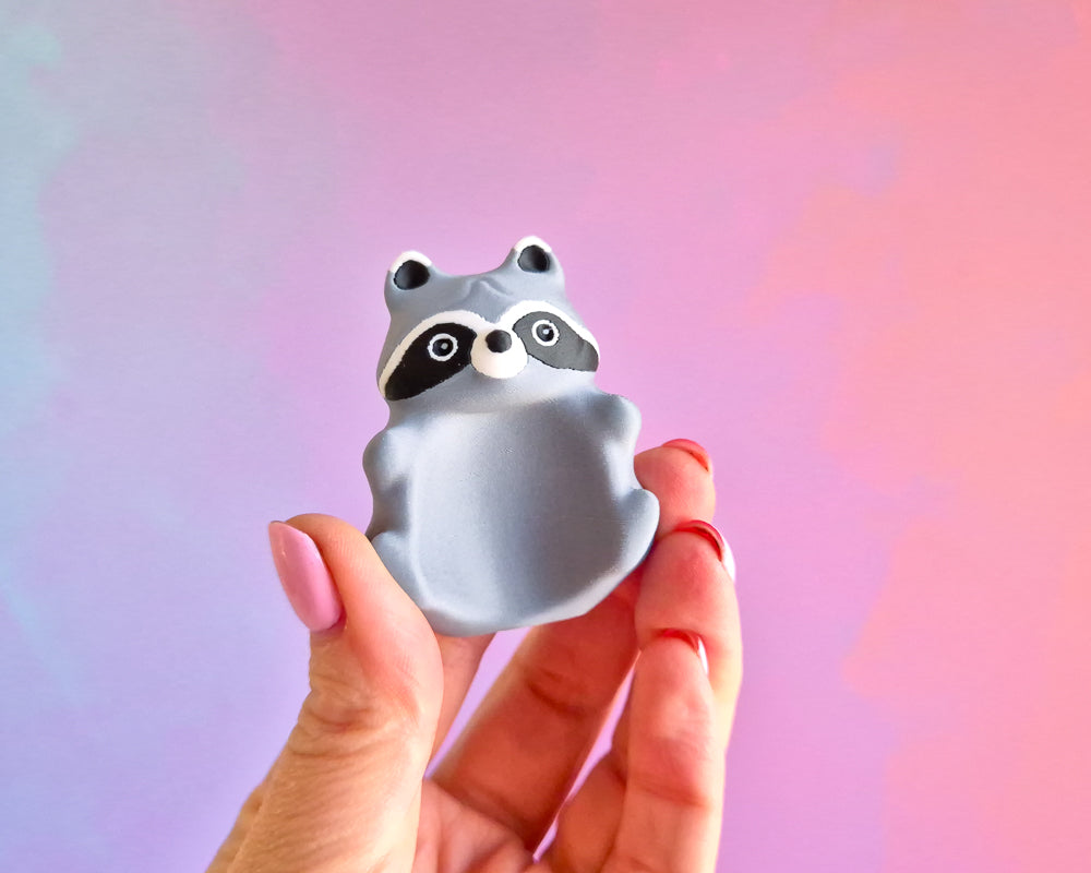 Raccoon Worry Stone