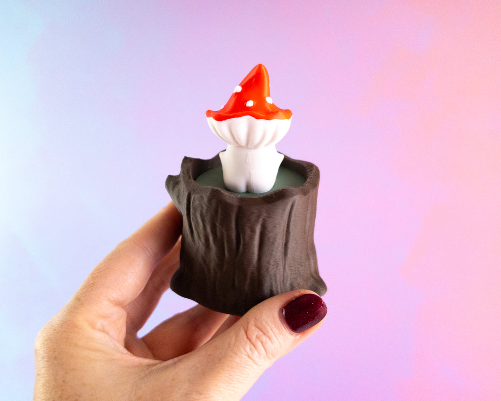 Mushroom Trunk Container