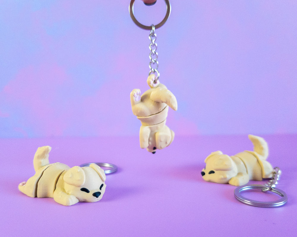 Dog [Retriever] Keychain