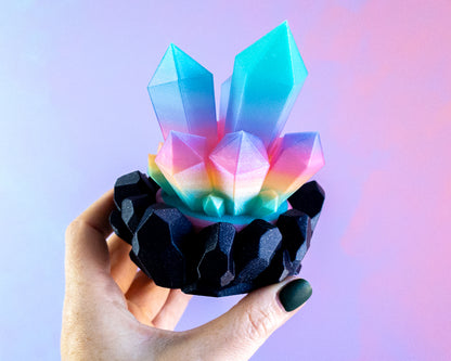 Rainbow Crystal Lamp