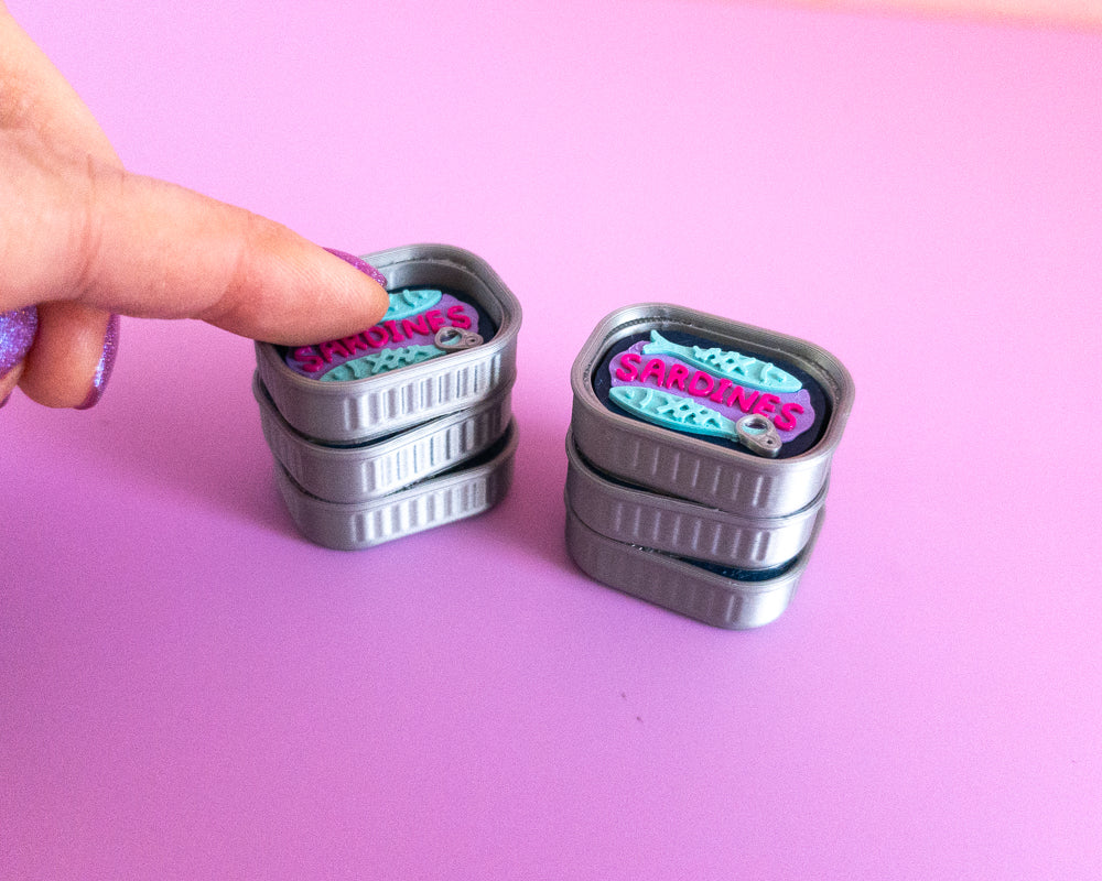 Sardine Stack Clicker [Silver]