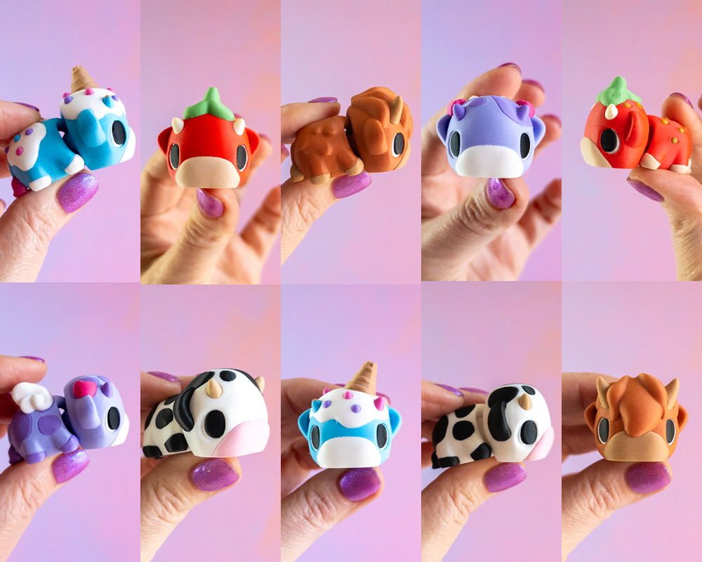 Mini Moo Set & Big Milk Carton