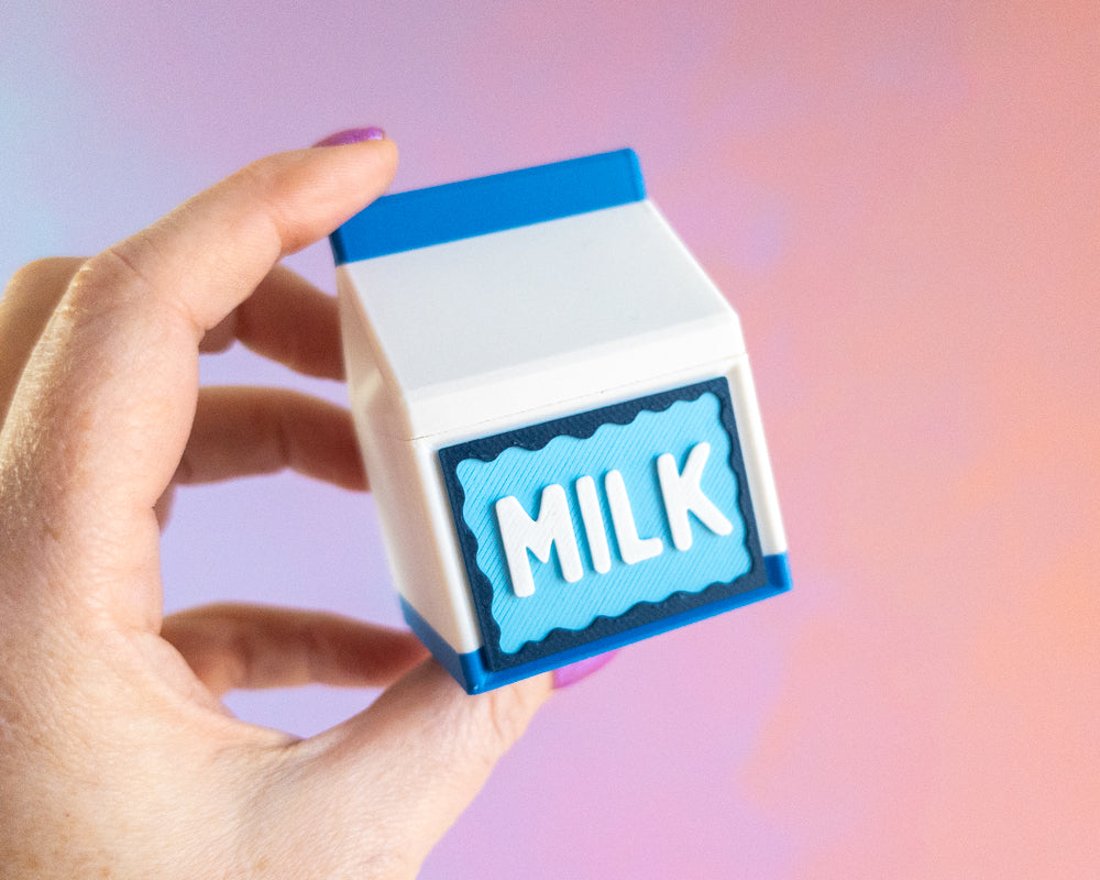 Mini Moo & Milk Carton [Friesian]