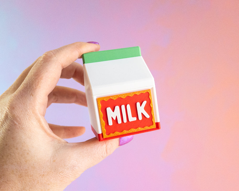 Mini Moo & Milk Carton [Strawberry]
