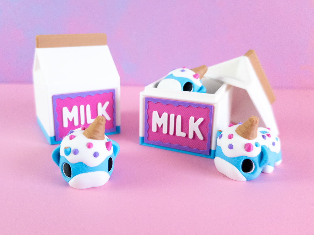 Mini Moo & Milk Carton [Ice Cream]