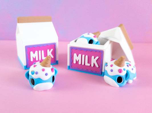 Mini Moo & Milk Carton [Ice Cream]