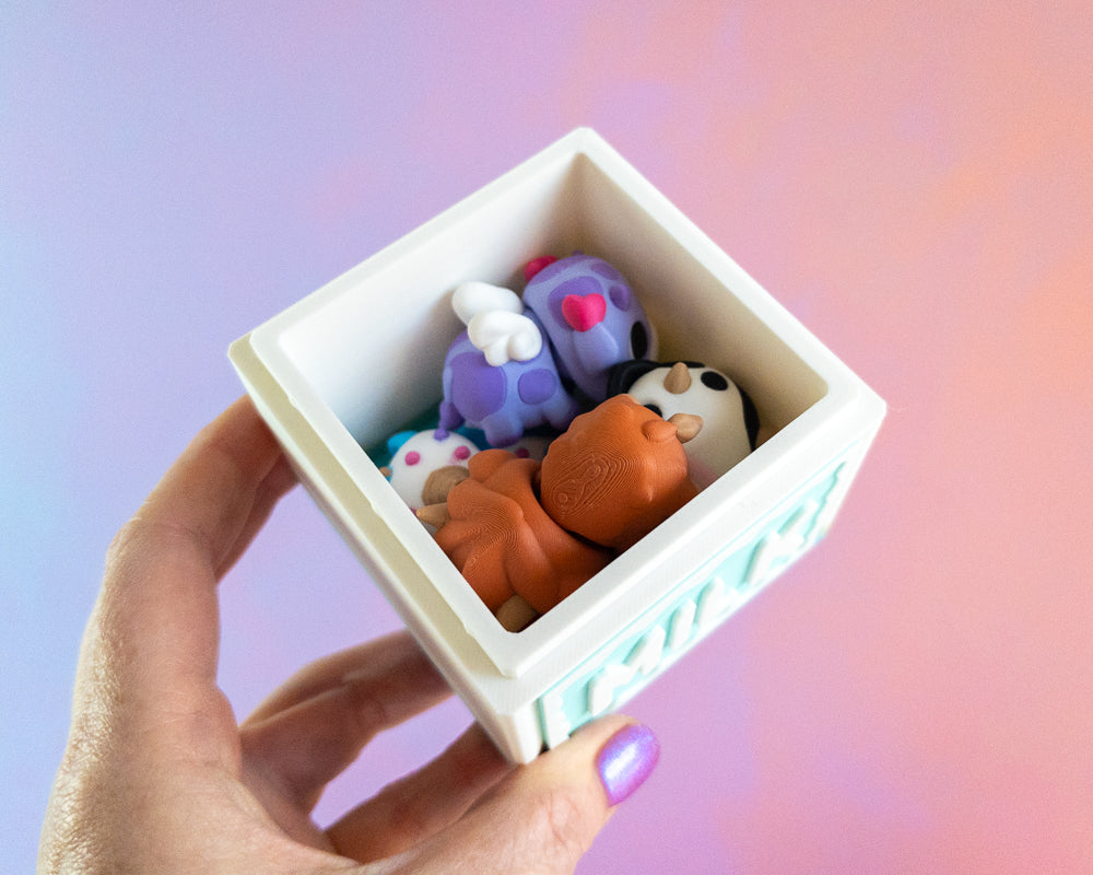 Mini Moo Set & Big Milk Carton